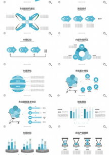 藍(lán)色簡約創(chuàng)新力作 百頁PPT模板，引領(lǐng)軟件銷售新風(fēng)尚